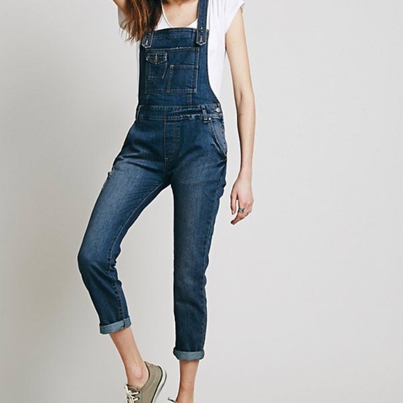 Free People Denim - Free People Overalls